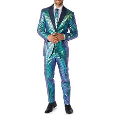 OppoSuits Costumes OppoSuits Men's Fancy Fish Green/Blue/Purple