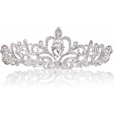 Crowns & Tiaras Makone crystal queen crowns and tiaras with comb headband for women and girls