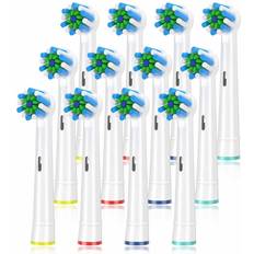 Oral b cross action toothbrush heads B. Braun Replacement Brush Heads for Oral Compatible with Cross Action Pro 1000/9600/ 5000/3000/1500/Genius