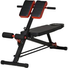 Exercise Benches Soozier Adjustable Workout Sit-Up Bench with 2 Decline Angles