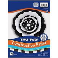 Tru-Ray Construction Paper, Black, 24 x 36, 50 Sheets