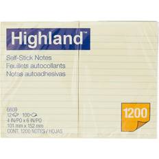 Highland Self-stick Notes, Note Ruled, X