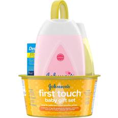 Johnson's Gift Sets Johnson's First Touch Baby Bath and Body Gift Set 3ct