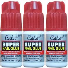 Cala 3 bottles Super nail Glue professional Salon Quality,Quick Strong Nail liquid adhesive