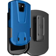 Hard Case Cover and Belt Clip Holster for Unihertz Titan Pocket Phone Blue