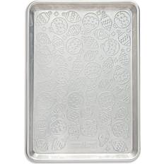 Nordic Ware Embossed Naturals Ornament Pattern Half Sheet Cookie Sheet Pan  Tray