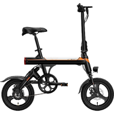 Electric folding bike Electric Bikes Jasion EB3 Electric Bike - Black