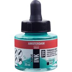 Amsterdam Acrylic Ink Bottle Turquoise Green 30ml