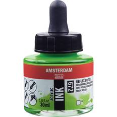 Amsterdam Akrylmaling Amsterdam Acrylic Ink Bottle Reflex Green 30ml