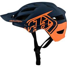 Troy Lee Designs Bike Helmets Troy Lee Designs A1 MIPS Classic - Tangelo/Marine