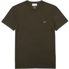 Lacoste Herren T-Shirts Lacoste Men's Crew Neck Pima T-shirt - Khaki Green