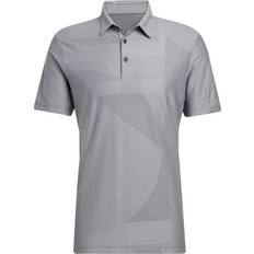 adidas Jacquard Polo Shirt - Grey Three/Black