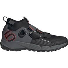 adidas Five Ten Trailcross Pro Clip-In MTB Shoes, Grey Five/Core Black/Red