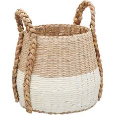 Household Essentials Natural and Cream Terra Rope Basket