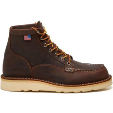 Lace Boots Danner Bull Run Moc Toe Boots - Brown