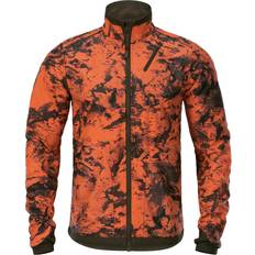 Gore-Tex - Herren Bekleidung Härkila Wildboar Pro Reversible Fleece Jacket - Willow Green/Axis MSP Wildboar Orange