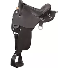 King Trekker Endurance Saddle W/O Horn-Black