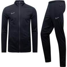 Men Jumpsuits & Overalls Nike Academy Men's Dri-FIT Global Football Tracksuit - Black/Black/White