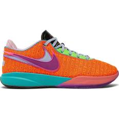 Carbon Fiber Basketball Shoes Nike LeBron 20 - Total Orange/Green Strike/Hot Punch/Vivid Purple