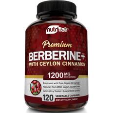 Nutriflair Premium Berberine HCL 1200mg 120 pcs