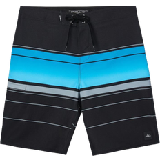O'Neill Hyperfreak Heat Stripe 21" Boardshorts - Black