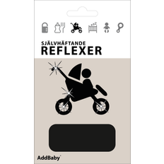 AddBaby Refleks klistermærker fra Addstroller Sorte 14-pak