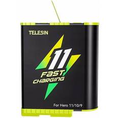 Batterien & Akkus Telesin Fast Charge batteri til GoPro Hero 9/10/11 1750mAh