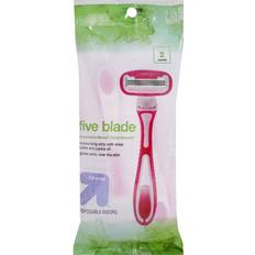 up & up Five Blade Disposable Razor 2-pack