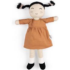 Sebra Puppen & Puppenhäuser Sebra Soft Doll Li Orange