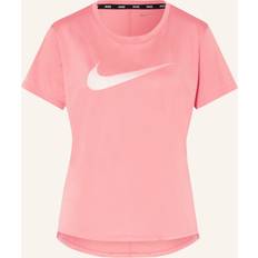 Damen - Rosa T-Shirts Nike Dri-FIT One Swoosh Laufshirt rot Damen