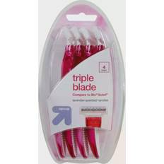 up & up Women's Triple Blade Disposable Razor 4-pack
