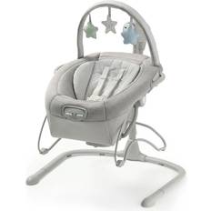 Bouncers Graco Soothe 'n Sway LX Baby Swing with Portable Bouncer