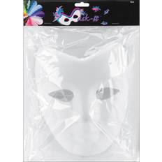 Facemasks Paper mask-it full face form 7.5"-white -md71125