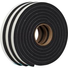 Insulation Strips Duck Self Adhesive Foam Weatherstrip Seal for Extra Large Gaps, 3/4-Inch 10-Feet, 3 Rolls, 284424