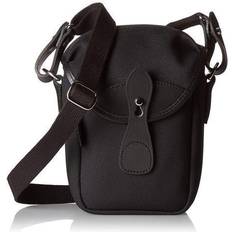 Billingham 72 small camera bag black fibrenyte/black leather