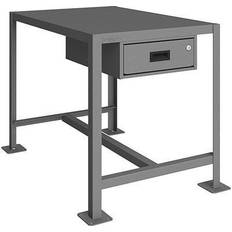 Durham Mfg 24" x 36" 1 Shelf Machine Table with Drawer MTD243630-2K195