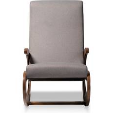 Rocking Chairs on sale Baxton Studio BBT5317-Grey Kaira Modern
