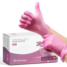 Work Gloves FifthPulse Vinyl Exam Latex Free & Powder Free Gloves Box of Gloves