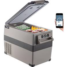 Mini fridge and freezer Vevor Car Fridge Freezer Cooler Mini Refrigerator 47.5qt Portable Lg Compressor 12/24v
