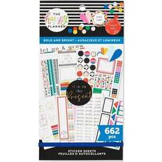 Plastic Stickers The happy planner value pack stickers bold and bright