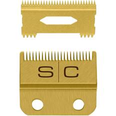 Stylecraft Fixed Gold Titanium Fade Hair Clipper Blade with Titanium Slim Deep