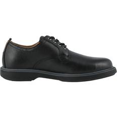 Florsheim Junior Supacush Plain Toe Oxford Shoes - Black Milled/Black Sole