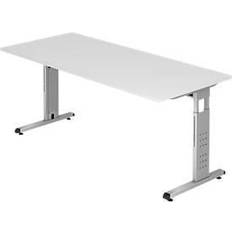 Räder Tische ULM, C-Fuß, Rechteck Schreibtisch
