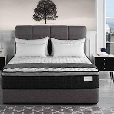 Bed-in-a-Box Bed Mattresses Novezza Home Hybrid Pillow Bed Mattress