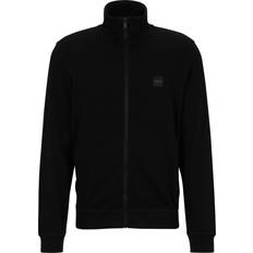 Hugo Boss Herren Pullover HUGO BOSS Zestart Zipped Sweatshirt - Black