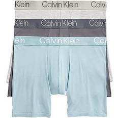 Calvin Klein Ultra-Soft Modern Boxer 3-pack - Tourmaline/Grey Heather/Sleek Grey