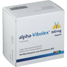 Muskelaufbau Alpha Vibolex 300 mg Weichkapseln 100