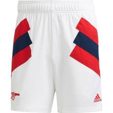 Adidas Arsenal FC Pants & Shorts adidas 2023-2024 Arsenal Icon Shorts White 42" Waist