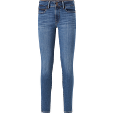 Levi's 711 Skinny Jeans with Double Button Closure - Blue Wave Mid