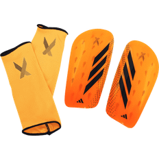 Leggbeskyttere adidas Unisex Shin Guard X Speedportal League Shin Guards, Solar Gold/Black/Solar Orange, IA9184
